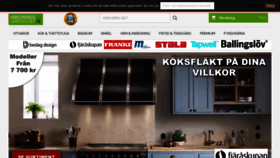 What Inredningsvaruhuset.se website looked like in 2019 (4 years ago)