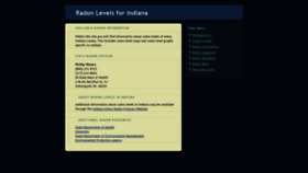 What In-radon.info website looked like in 2019 (4 years ago)
