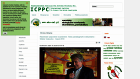 What Icppc.pl website looked like in 2019 (4 years ago)