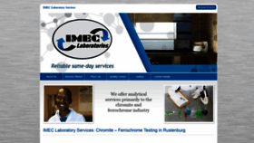 What Imeclab.co.za website looked like in 2019 (4 years ago)