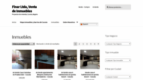 What Inmobiliariafinar.com website looked like in 2019 (4 years ago)