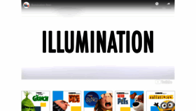 What Illumination.com website looked like in 2019 (4 years ago)