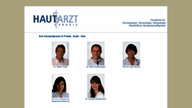 What Ihre-hautarztpraxis.de website looked like in 2019 (4 years ago)