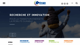 What Ifp.fr website looked like in 2019 (4 years ago)