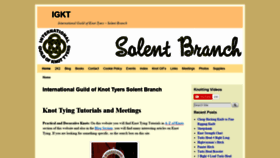 What Igkt-solent.co.uk website looked like in 2019 (4 years ago)