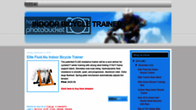 What Indoor-bicycletrainer.blogspot.com website looked like in 2019 (4 years ago)
