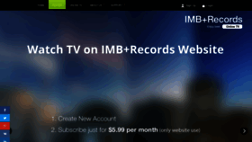 What Imb-plus.tv website looked like in 2019 (4 years ago)