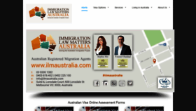 What Ilmaustralia.com website looked like in 2019 (4 years ago)