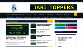 What Iaritoppers.com website looked like in 2019 (4 years ago)