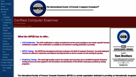 What Isfce.com website looked like in 2019 (4 years ago)