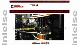 What Ichbinleise.ch website looked like in 2019 (4 years ago)