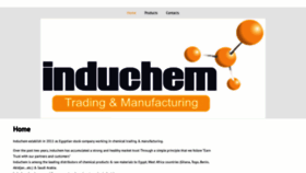 What Induchem-eg.com website looked like in 2019 (4 years ago)