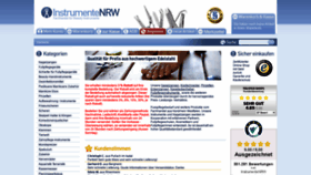 What Instrumentenrw.de website looked like in 2019 (4 years ago)