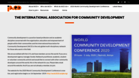 What Iacdglobal.org website looked like in 2019 (4 years ago)