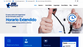 What Imagensalud.cl website looked like in 2019 (4 years ago)