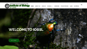 What Iobsl.org website looked like in 2019 (4 years ago)