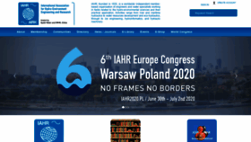 What Iahr.org website looked like in 2019 (4 years ago)