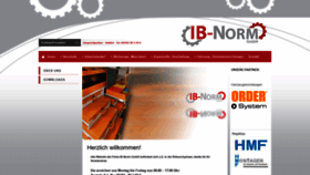 What Ib-norm.de website looked like in 2019 (4 years ago)