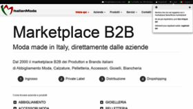 What Italianmoda.it website looked like in 2019 (4 years ago)