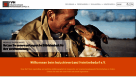What Ivh-online.de website looked like in 2019 (4 years ago)
