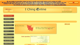 What Ichingonline.net website looked like in 2019 (4 years ago)
