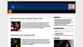 What Indiasschools.com website looked like in 2019 (4 years ago)
