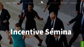What Incentive-seminaire.fr website looked like in 2019 (4 years ago)
