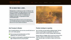 What Inhetweb.nl website looked like in 2019 (4 years ago)