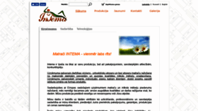 What Intema.lv website looked like in 2019 (4 years ago)