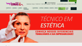 What Institutocimas.com.br website looked like in 2019 (4 years ago)