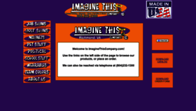 What Imaginethiscompany.com website looked like in 2019 (4 years ago)