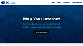 What Ixmaps.ca website looked like in 2019 (4 years ago)