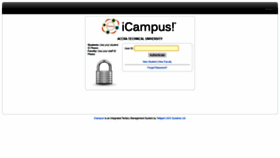 What Icampus.atu.edu.gh website looked like in 2019 (4 years ago)
