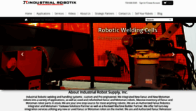What Industrialrobotix.com website looked like in 2019 (4 years ago)