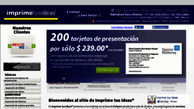 What Imprimetusideas.com website looked like in 2019 (4 years ago)
