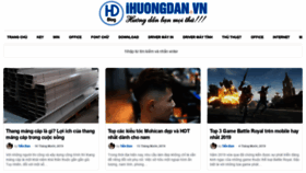 What Ihuongdan.vn website looked like in 2019 (4 years ago)