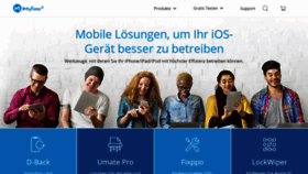 What Imyfone.de website looked like in 2019 (4 years ago)