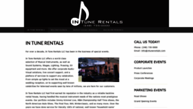 What Intunerentals.com website looked like in 2019 (4 years ago)