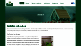 What Isoleerjehuis.nl website looked like in 2019 (4 years ago)