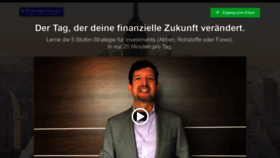 What Investmentmastery.de website looked like in 2019 (4 years ago)