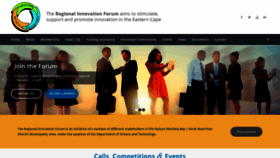 What Innovationeasterncape.co.za website looked like in 2019 (4 years ago)