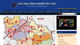 What Izabacninh.gov.vn website looked like in 2019 (4 years ago)