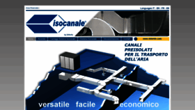 What Isocanale.com website looked like in 2019 (4 years ago)