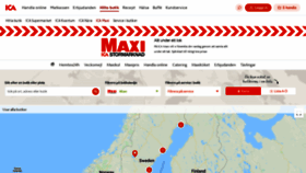 What Icamaxi.se website looked like in 2019 (4 years ago)