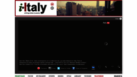 What I-italy.org website looked like in 2019 (4 years ago)