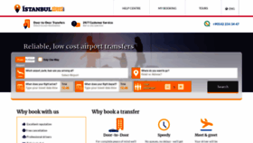 What Istanbulairportservice.com website looked like in 2019 (4 years ago)