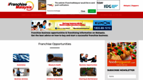What Ifranchisemalaysia.com website looked like in 2019 (4 years ago)