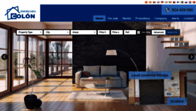 What Inmobiliariacolon.es website looked like in 2019 (4 years ago)
