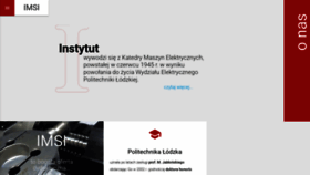 What Imsi.pl website looked like in 2019 (4 years ago)