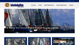 What Istanbulyelken.org.tr website looked like in 2019 (4 years ago)